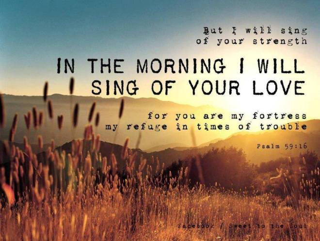 sing in morning